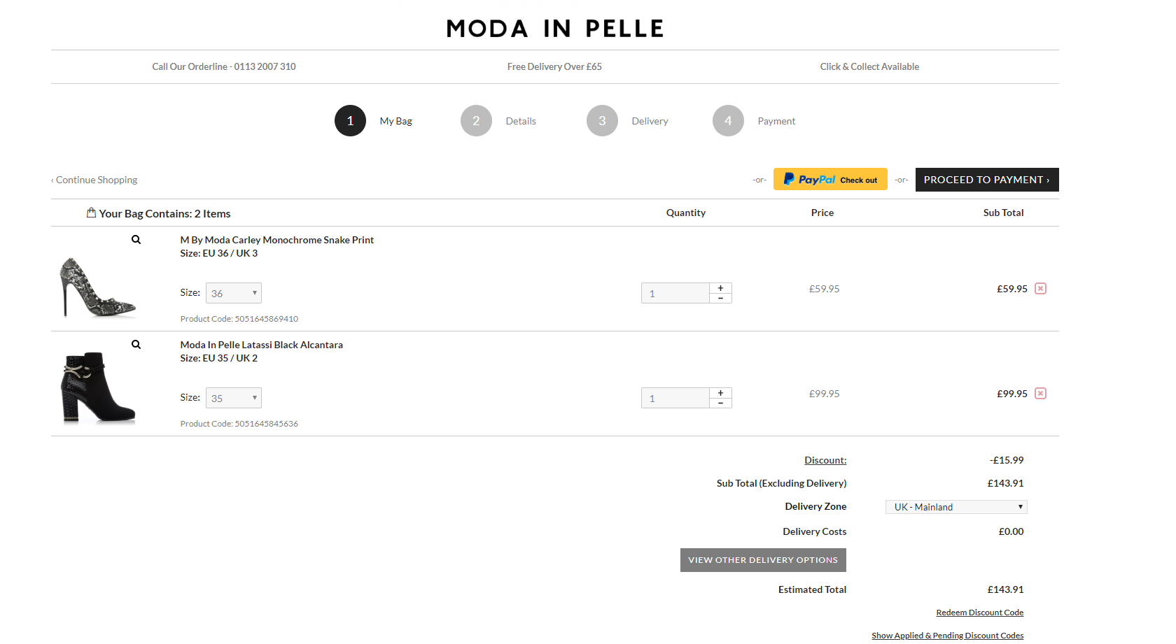 Moda in Pelle Discount Codes Tested & Working
