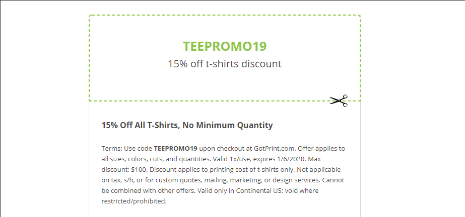 GotPrint Promo Code