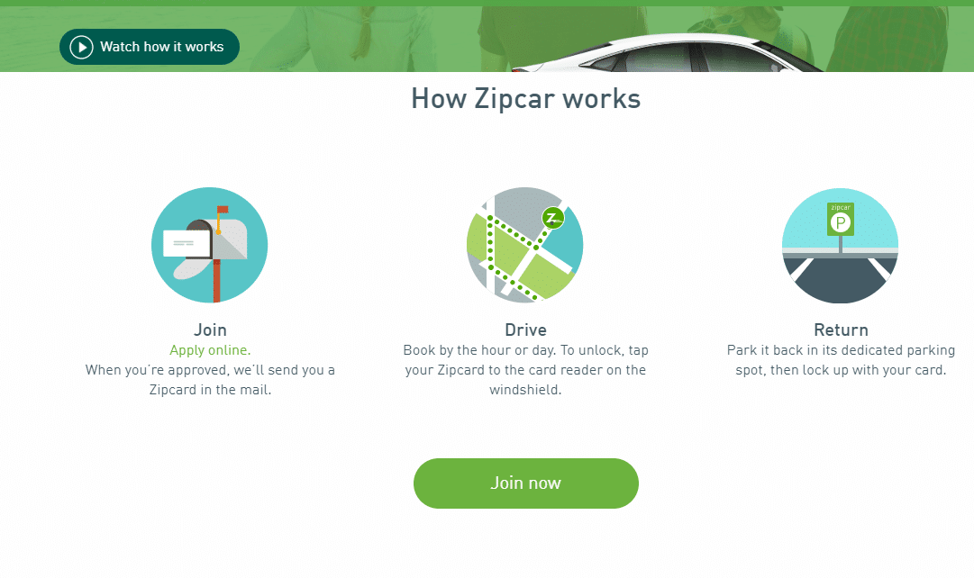 Zipcar Promo Codes & Referral Link