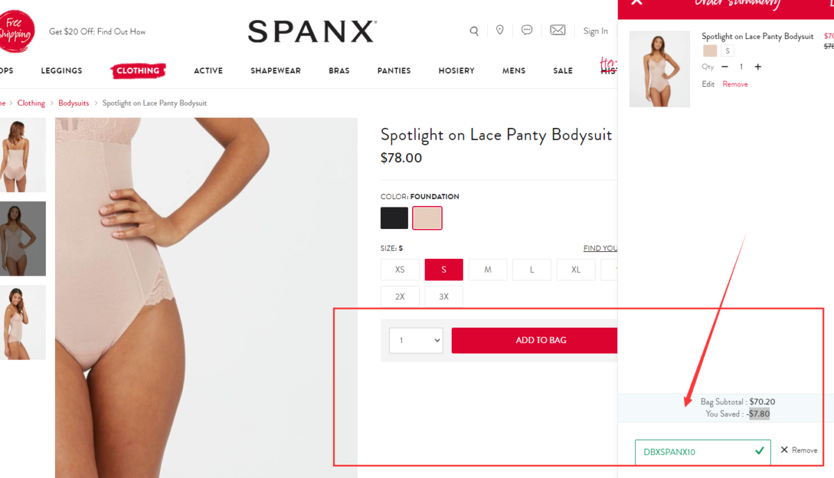 SPANX Promo Codes, Coupons & Referral Codes